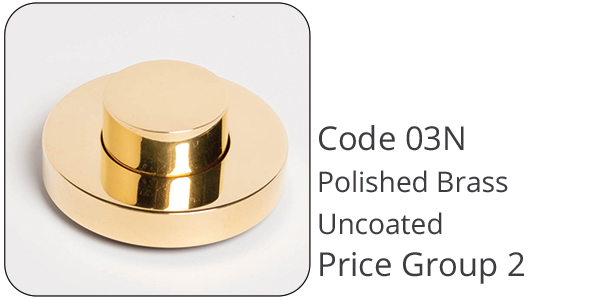 POLISHED BRASS UNCOATED, CODE 03N* – Trim By Design